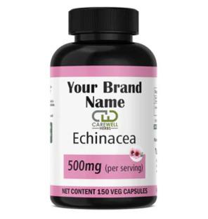 Echinacea Capsules | ODM & OEM Solutions by Carewell Herbs