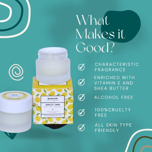 SOLID PERFUME MARICHI - AMALFI JADE