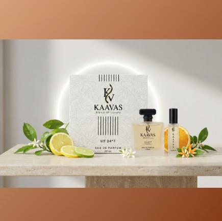 Lit 24Ã7 - Long-Lasting Woody Office Perfume