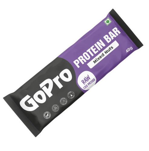 GoPro Protein Bar Mixed Nuts Pack of 10 Bars