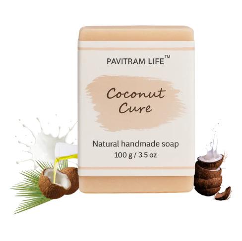 Pavitram Life Coconut cure Natural Handmade Soap