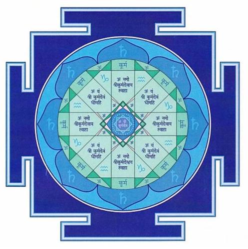 Advanced Shani (Saturn) Yantra