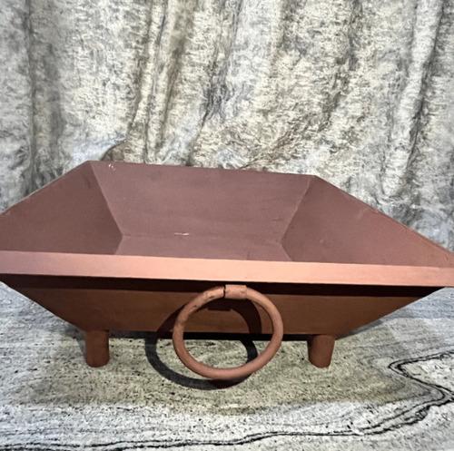 Bigger Square Havan Kund (Pure Iron, 16x16x8 inches)
