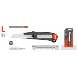 L 302 Dorco Heavy Duty Utility Cutter Knife 18mm Blade