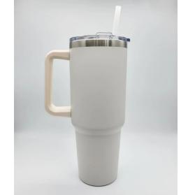 1200ML Aqua Blue Stainless Steel Tumbler with Handle
