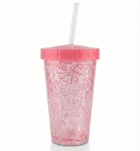500M Jelly Sipper Bottle with Straw, Tumbler for Juice, Coffee & Cold Drinks