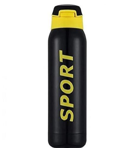 500ML Stainless Steel Sipper Water Bottle with Straw Lid, Leakproof BPA Free Sports Bottle