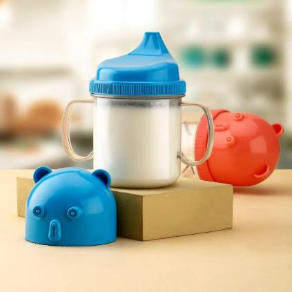 Multi-Color Baby Sip Leakproof Mug for Kids & Babies, BPA Free Feeding Bottle
