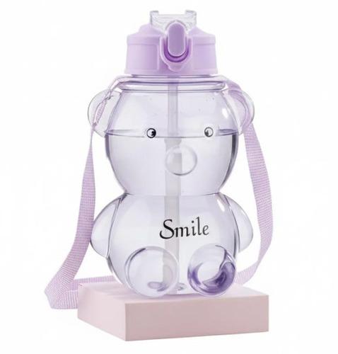 Pack Of 1 500ML Kids Water Bottle with Straw