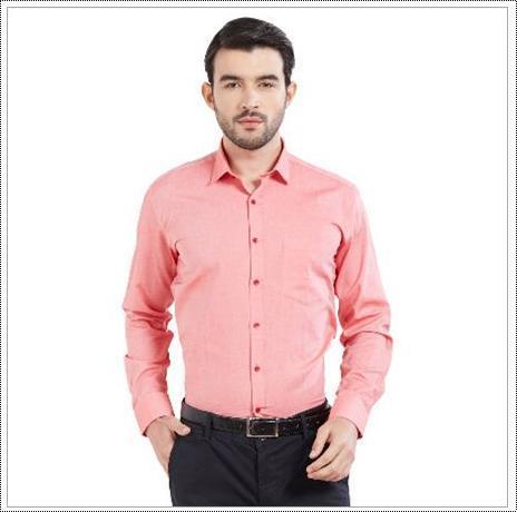 Men Plain Formal Shirt 