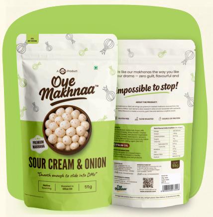 Sour Cream & Onion Makhana