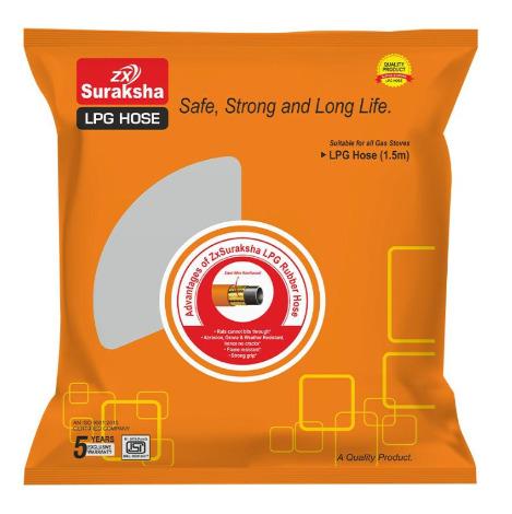 Zxsuraksha 3W 1.5m LPG Hose