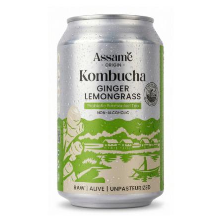 Ginger Lemongrass Kombucha