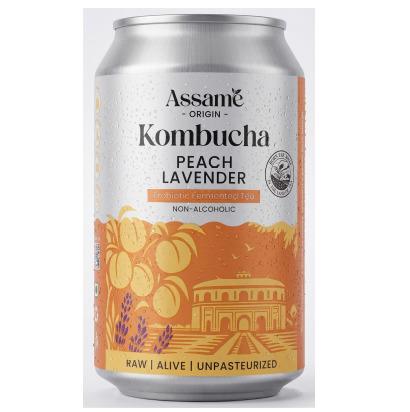 Peach Lavender Kombucha