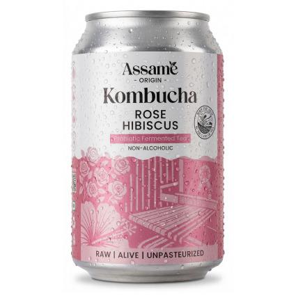 Rose Hibiscus Kombucha