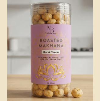 Roasted makhana - Mac & Cheese