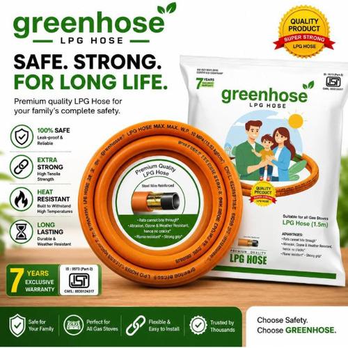 Greenhose 3W 1.5m LPG Hose