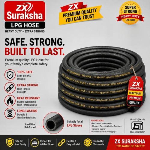 ZxSuraksha 3W (black-heavy duty) 1.5m / roll