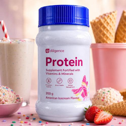 Diligence Protein Powder American Ice Cream Flavour 200G