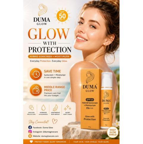 SPF 50 PA+++ Hybrid Sunscreen + Moisturizer