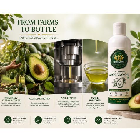 Cold pressed Avocado Oil