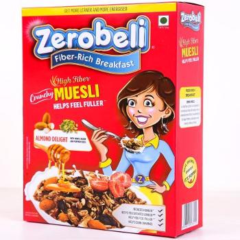Zerobeli Honey Almond Muesli