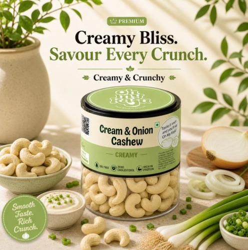 Cream Onion Flavoured Cashews