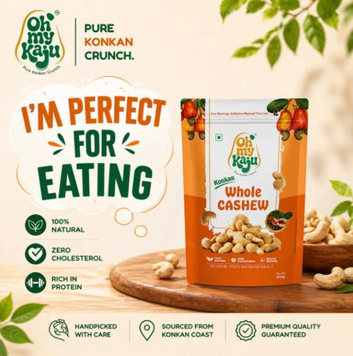 Premium Konkan Goa origin Natural Whole Cashews