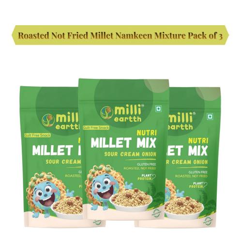 Nutri Millet Namkeen Mix (Cream & Onion)