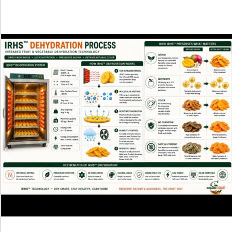 Hybrid Food Dehydrator System