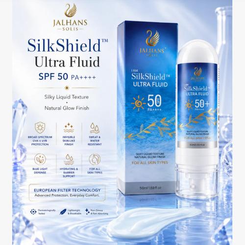 Jalhans Solis SilkShield Ultra Fluid Sunscreen SPF 50 PA++++