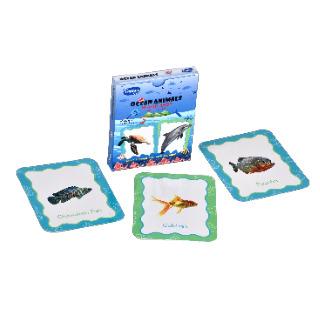 Toysaga 9-in-1 Flashcards Set: Ocean Animals