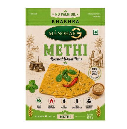 Methi Khakhra