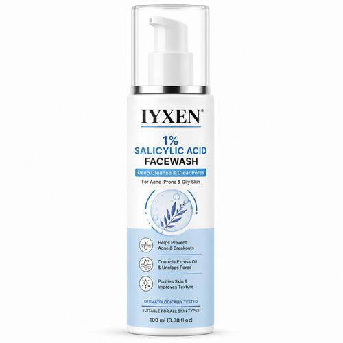 1% Salicylic Acid Moisturising Face Wash