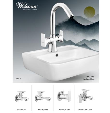 Center Hole Basin Mixer