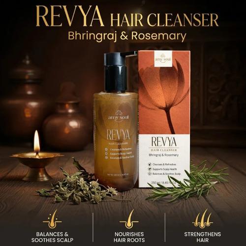Amy Soul Revya Hair Cleanser - Bhringraj & Rosemary | Ayurvedic Scalp Cleanser | 250ml
