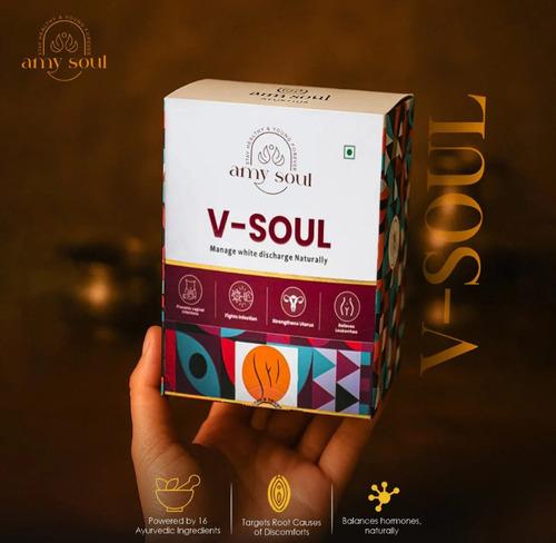 V-Soul - Ayurvedic Feminine Care for White Discharge & Vaginal Wellness