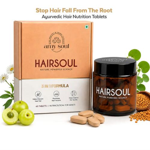 Hairsoul - Ayurvedic Hair Growth & Strengthening Tablets