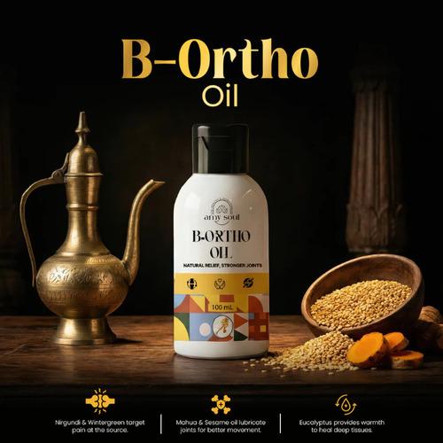 B-Ortho Oil - Complete Ayurvedic Relief for Joint, Bone & Muscle Pain