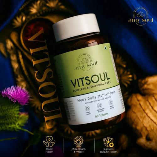 Vitsoul - Men's Daily Multivitamin for Energy, Immunity & Vitality