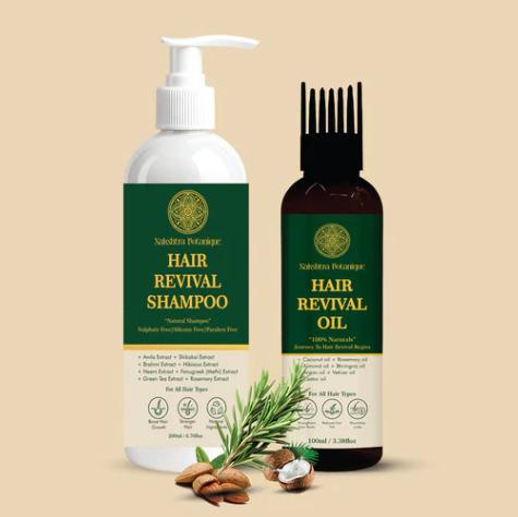 Hair Revival Oil + Shampoo Combo