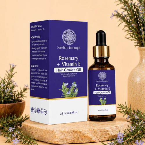 Rosemary + Vitamin E Hair Growth Oil | Essential Oil