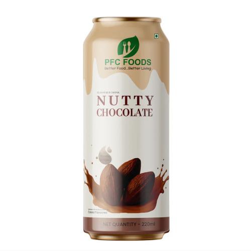 Nutty Chocolate Protein Milkshake