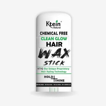 Natural Chemical Free Clean Glow Hair Wax Stick - 15g