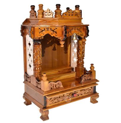 7105 Pure Teakwood Temple