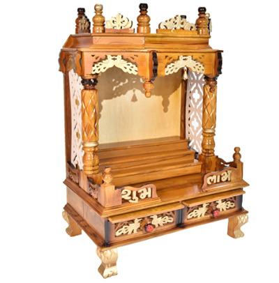 7107 Pure Teakwood Temple
