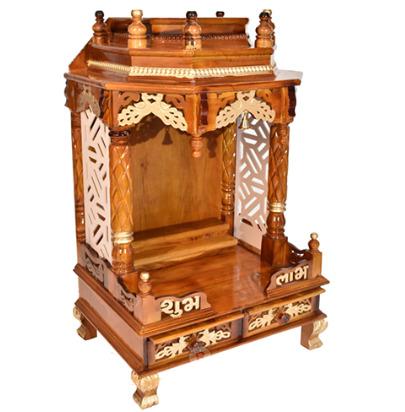 7109 Pure Teakwood Temple