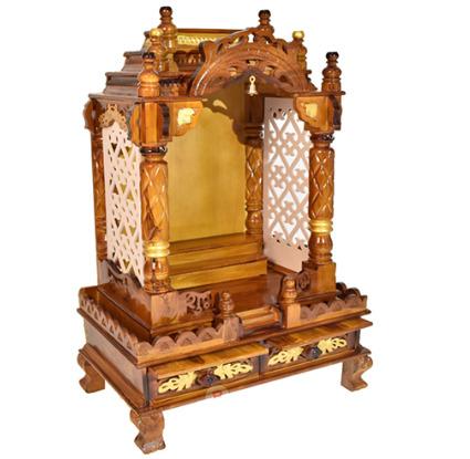 7144 Pure Teakwood Temple