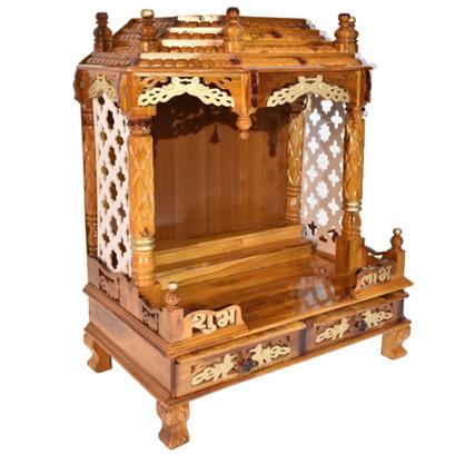7154 Pure Teakwood Temple
