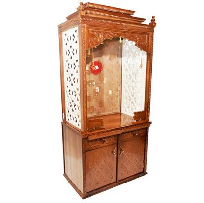 CNC-3 Pure Teakwood Temple